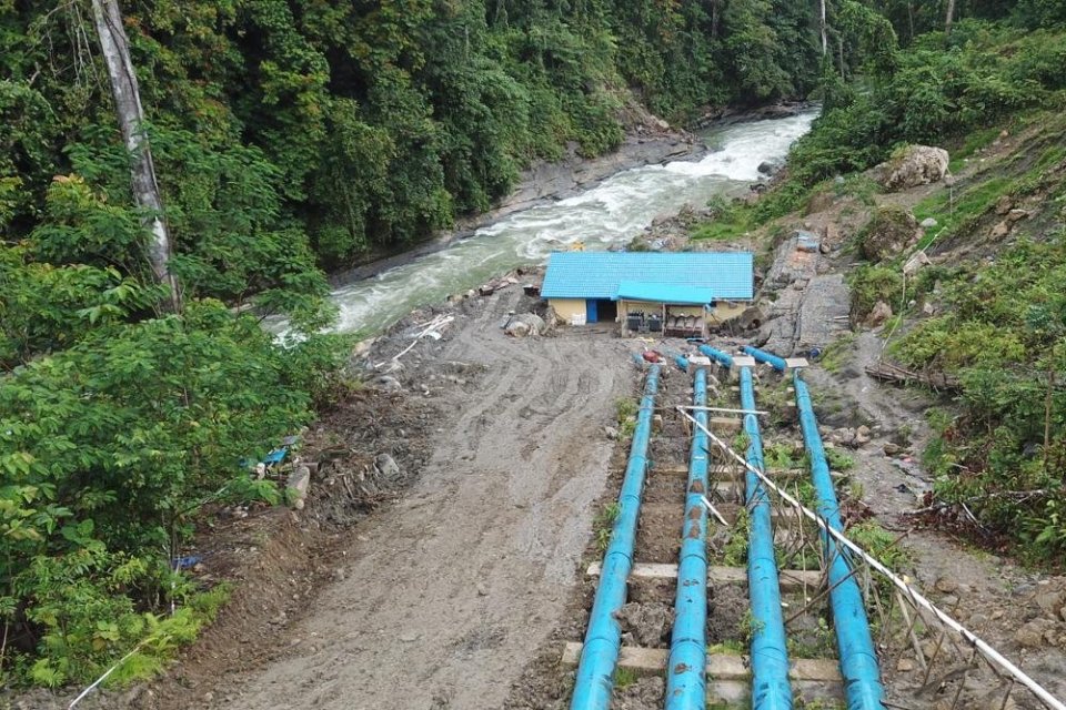 Pembangkit Listrik Tenaga Mini Hidro (PLTM) berkapasitas 1 Megawatt (MW) di Distrik Oksibil, Kabupaten Pegunungan Bintang Provinsi Papua Pegunungan.
