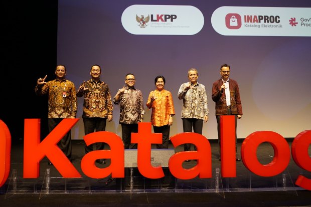 LKPP menggandeng Telkom meluncurkan Katalog Elektronik Versi 6 pada Kamis (28/3) di Jakarta. Inovasi terbaru yang dibangun untuk meningkatkan performa