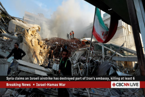 Israel Serang Kedutaan Iran di Damaskus