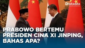 Prabowo Bertemu Presiden Cina Xi Jinping, Bahas Apa?