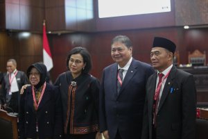 Empat Menteri Kabinet Jokowi Hadir Di Sidang Sengketa Pilpres 2024