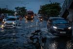 Banjir di jalur Pantura Semarang berangsur surut