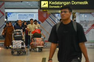 Arus mudik di Bandara Kualanamu