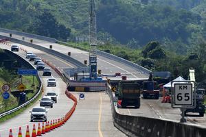 Tol Bocimi digunakan fungsional untuk arus balik Lebaran