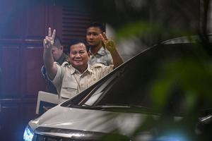 Prabowo belum tanggapi hasil putusan sengketa Pilpres