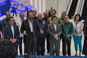 Pertemuan Surya Paloh dan Muhaimin Iskandar usai putusan pilpres 2024, Selasa (22/4)