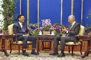 Luhut bertemu PM Singapura