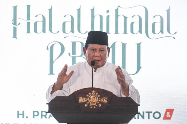 Prabowo - Gibran hadiri halalbihalal PBNU