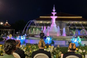 Puro Mangkunegaran mengadakan Royal Dinner pada Sabtu (27/4) di Pracima Tuin