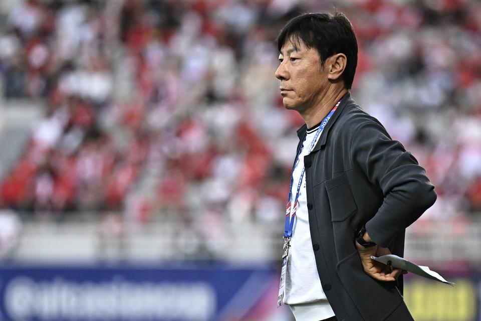 timnas indonesia vs australia, shin tae-yong,