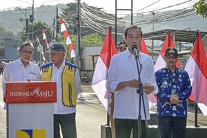 Presiden resmikan pembangunan Inpres Jalan Daerah di NTB