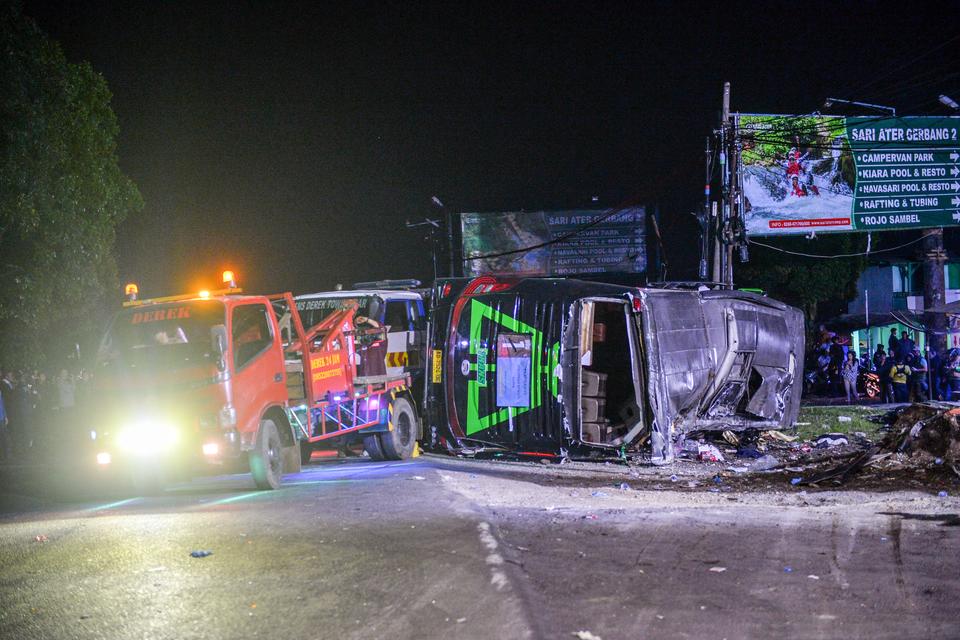 Fakta Kecelakaan Bus Subang 