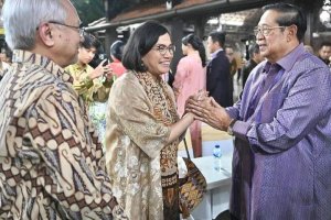 Sri Mulyani dan Susilo Bambang Yudhoyono (SBY)