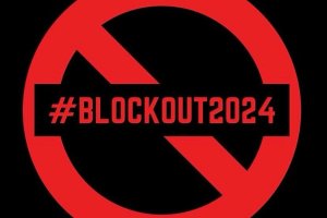 Simbol kampanye Blockout 2024