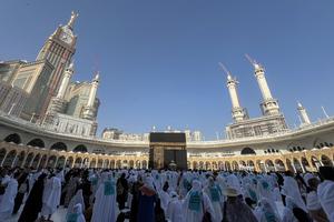 Jelang kedatangan jamaah calon haji di Makkah
