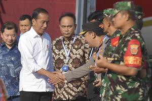 Presiden Joko Widodo tiba di Bali