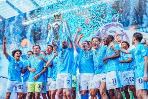 Manchester City juara Liga Inggris. Foto: Instagram/Manchester City