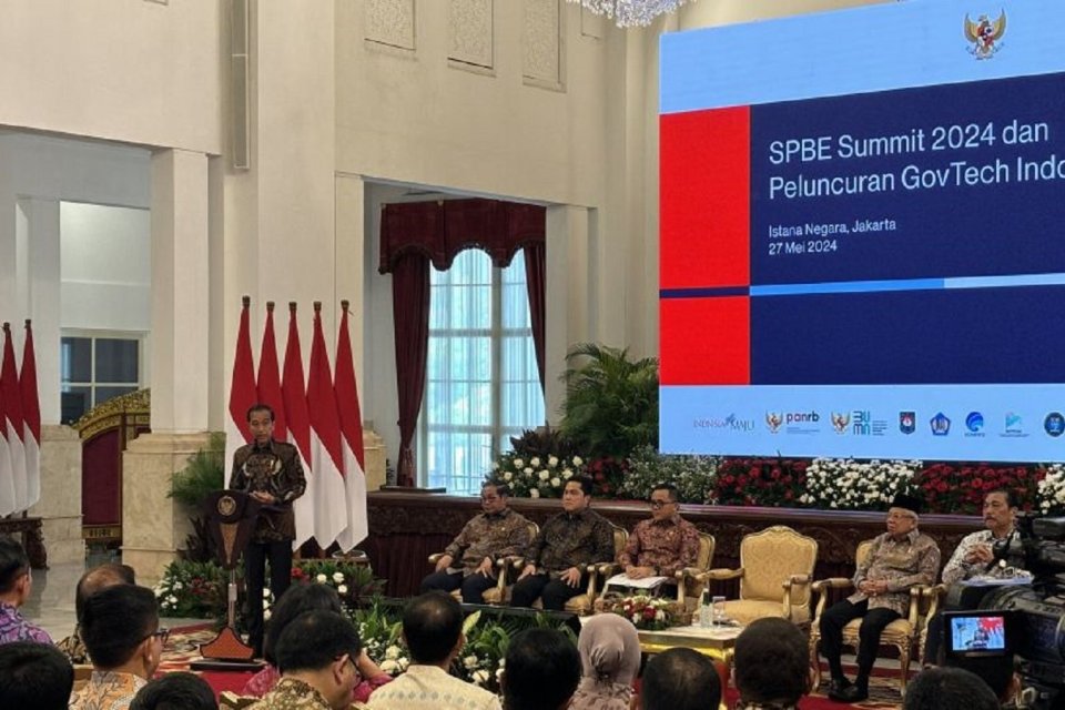 Presiden Jokowi, GovTech Indonesia, ina digital