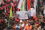 Demo buruh tolak tapera