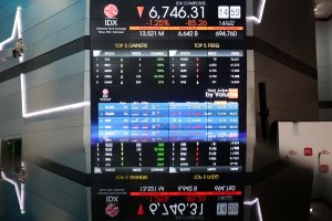IHSG Ditutup Melemah 96,72 Poin