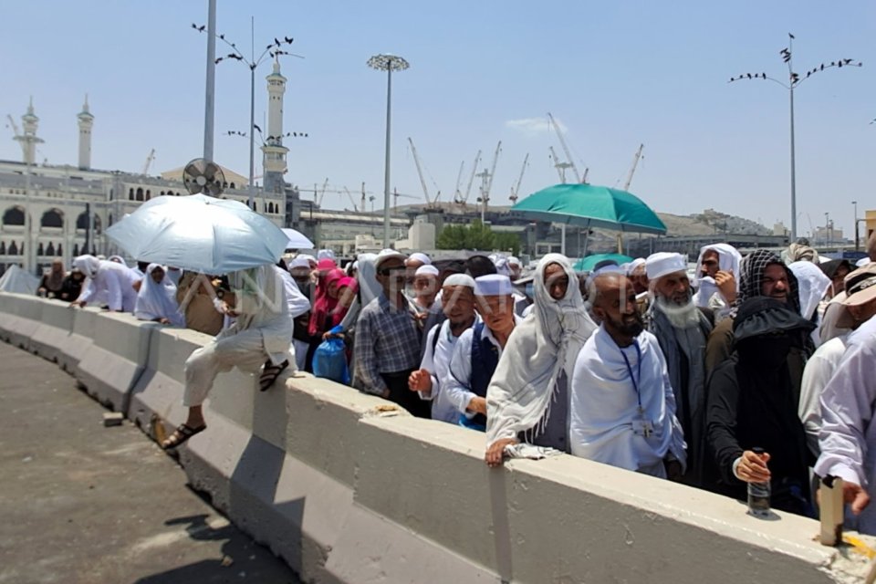 Cuaca Panas Ekstrem di Arab Saudi