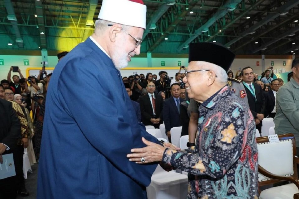 wapres, ma'ruf amin, Al Azhar