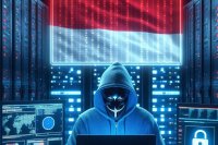 Ilustrasi hacker menyerang pusat data nasional