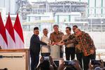 Peresmian operasional Smelter PTFI di Gresik