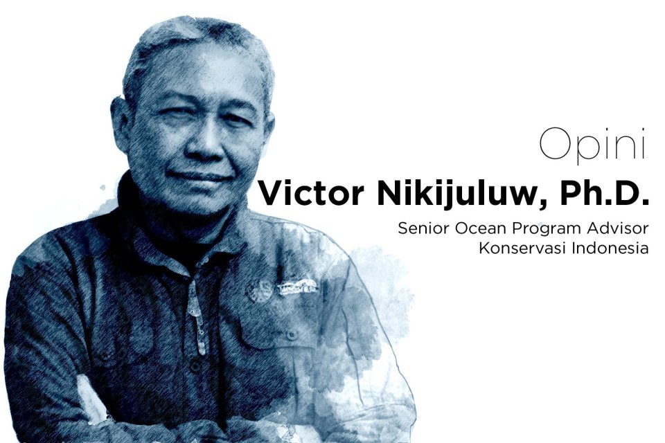 Senior Ocean Program Advisor Konservasi Indonesia, Victor Nikijuluw, Ph.D.