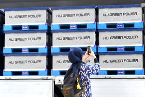 Pabrik baterai kendaraan listrik HLI Green Power