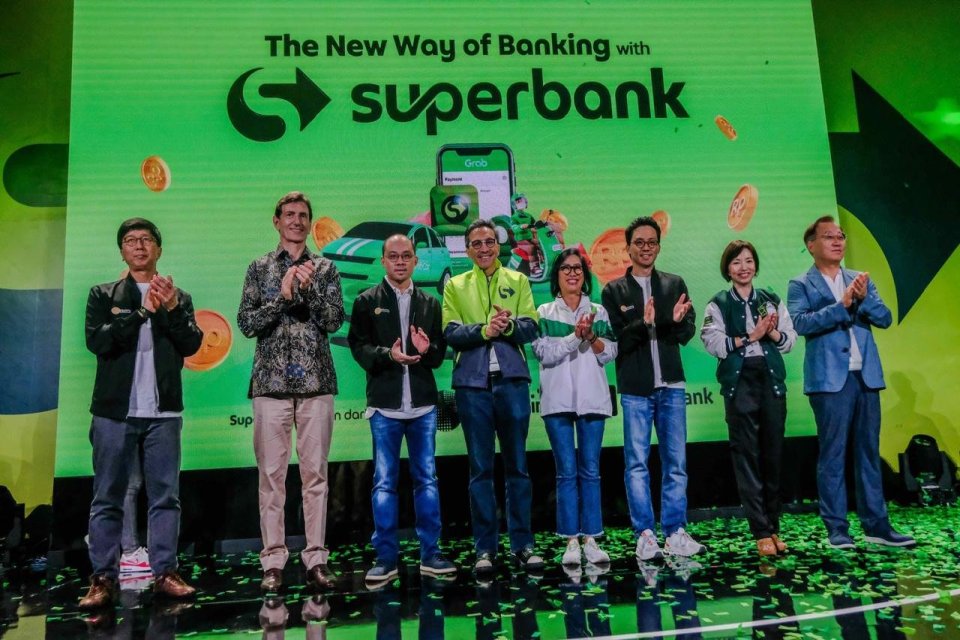 Superbank Raih Tambahan Investasi dari Grab, Singtel, dan Kakaobank senilai Rp 1,2 triliun, di Jakarta, Rabu (3/7). Suntikan modal itu akan meningkatkan layanan dan inovasi produk Superbank.