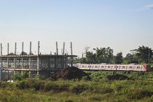 Pembangunan Stasiun Jatake Tangerang