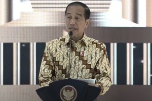 Presiden Joko Widodo saat berpidato di (LHP LKPP) Tahun Anggaran 2023 di Jakarta, Senin (8/7). Foto: Youtube/Sekretariat Presiden