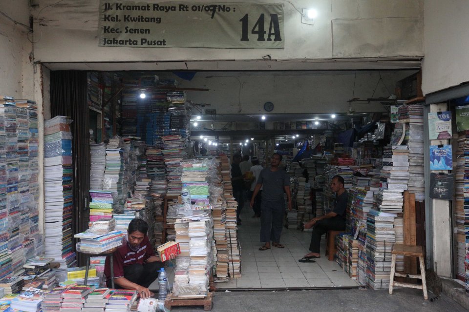 Penjualan Buku di Pasar Buku Kwitang Menurun