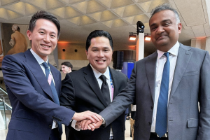 Erick Thohir dan CEO Tiktok