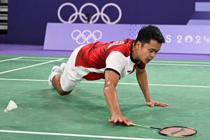 Anthony Ginting kalah