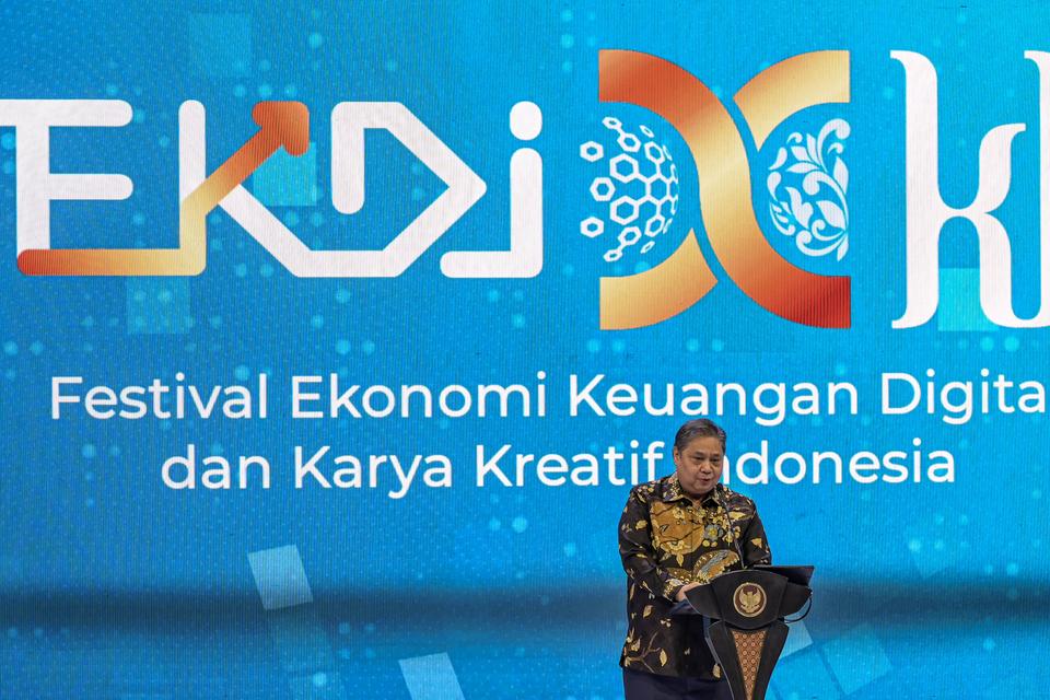 ekonomi digital, airlangga hartarto