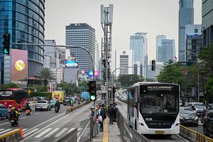 Pemprov DKI Jakarta upayakan warga gunakan transportasi publik