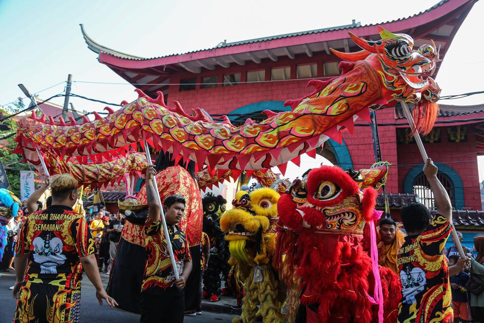 Jadwal Barongsai Imlek 2025 di Jabodetabek dan Lokasi