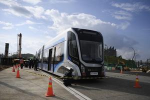 Uji kelayakan kereta Otonom di IKN