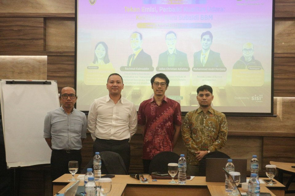 Media Workshop “Tekan Emisi, Perbaiki Kualitas Udara: Kebijakan Baru Subsidi BBM”