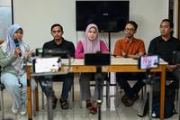 Konferensi pers perkembangan kasus Afif Maulana