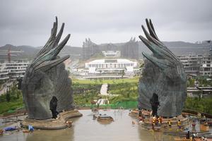 Progres pembangunan Memorial Park di IKN