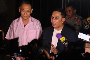 Ridwan Kamil dan Jusuf Hamka temui Airlangga