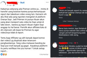 Viral dugaan premanisme mengancam blokir akun affiliator dan toko di e-commerce