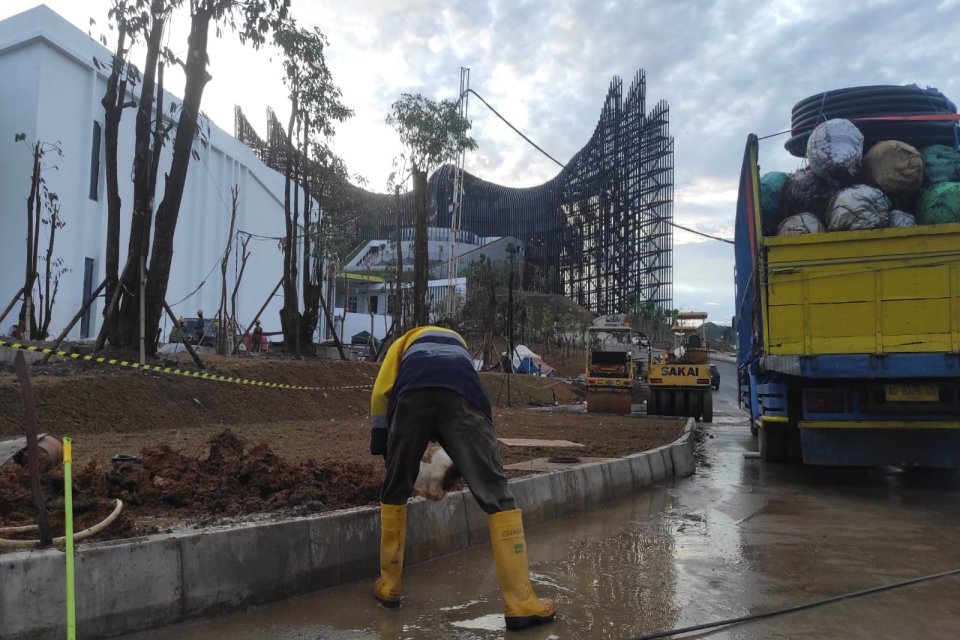 Istana, wapres, IKN