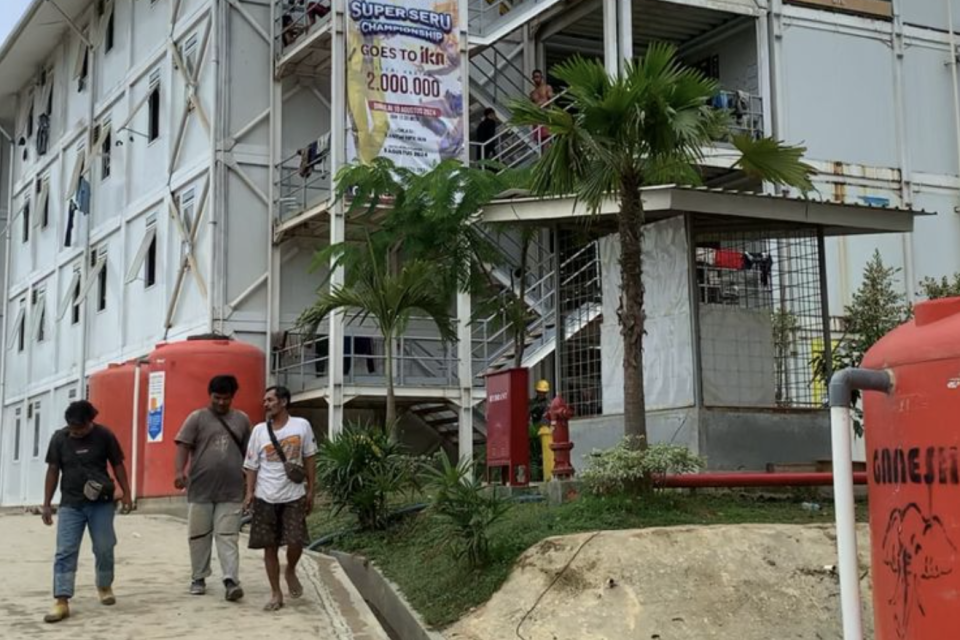 Nasib Kuli Proyek IKN Jelang HUT RI: Kerja Belasan Jam hingga Susah Mandi
