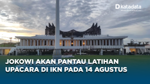 Jokowi akan Pantau Latihan Upacara di IKN pada 14 Agustus