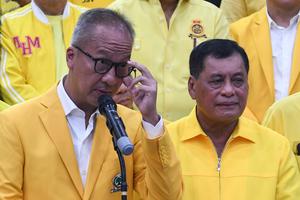 Agus Gumiwang terpilih jadi plt Ketum Golkar