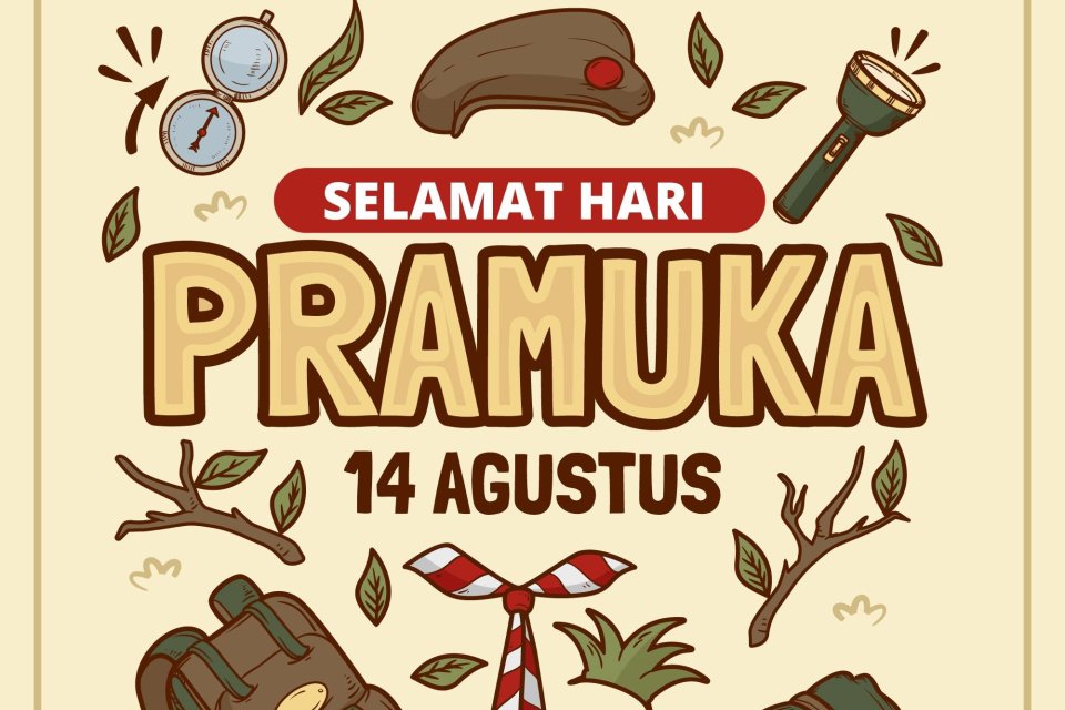 Kata-kata Ucapan Selamat Hari Pramuka 2024 ke-63